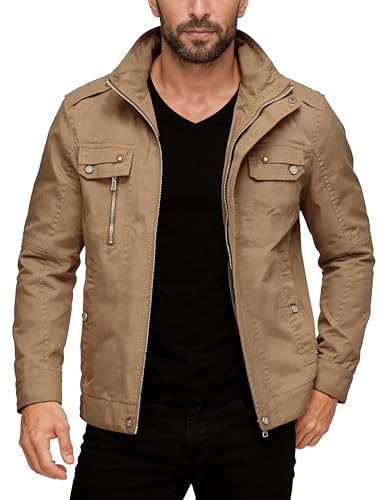 Wantdo Men's Cotton Work Jacket