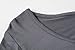 LARACE 3/4 Sleeve Shirts for Women Plus Size Tunic Dressy Top Loose Fit Flare T-Shirt(1X, Deep Gray)