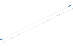 uxcell Flexible Flat Cable, 6 Pins 0.5mm Pitch 250mm FPC FFC Flexible Ribbon Cable for LCD TV Car Audio DVD Player Laptop 5Pcs (A Type)