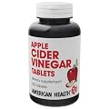 American Health Products - Apple Cider Vinegar, 480 mg, 200 tablets (Pack Of 2)