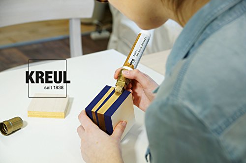 KREUL 46252 - Acrylic Metallic Marker with Chisel Tip, XXL, 15 mm, Silver - Thumbnail 3