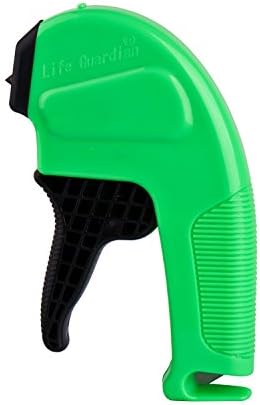 Caesar Hardware MB-G MB Emergency 2-in-1 Escape Tool, Green (Auto Car Window Glass Hammer Breaker and Seat Belt Cutter)