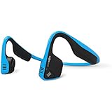 AfterShokz Trekz Titanium Open Ear Wireless Bone Conduction Headphones, Ocean Blue, (AS600OB)