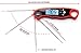 Digital Meat Thermometer Waterproof Fast Instant Read Foldable Kitchen Tool for BBQ accessories Best Food and Kitchen Thermometer Backlit with Calibration Red BBQ, Grill Accessories