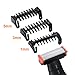 Electric Shaver Body Hair Trimmer Rechargeable Razor with Guide Combs Kebor for Precise Face, Back, Chest, Groin, Leg Hair Trimming (IPX5 Waterproof)