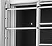 John Sterling 4Bar Basic Fixed Window Guard,14x14-24 Inches White