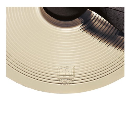 Nino Percussion NINO-NS355 14-Inch Cymbal with Holding Straps, Nickel Silver