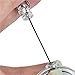 Wowlife Badge Reel Lanyard - White - Retractable with Belt Clip and Plastic Strap - Qty 25