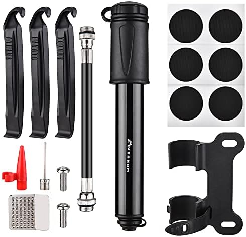 Honsto Mini Bike Pump Bicycle Pump 100PSI High Pressure Bicycle