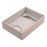 Stackers Blush Pink Classic Deep Open Jewelry Box