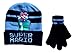 Super Mario Boys Beanie Hat and Gloves Set