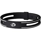 Phiten S-PRO Titanium Bracelet - Waterproof Sport Silicone Bracelet
