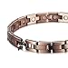 Rainso Mens Womens Magnetic Copper Bracelets for Arthritis Wristband Adjustable