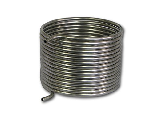 Coldbreak 50' HERMS Coil, 1/2" Stainless Steel, 12" Diameter, Step Mash 10-20 Gallon Batches