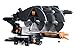 WEN 70730 15A Two-Speed Single Bevel 10-Inch Sliding Compound Miter Saw with Smart Power Technology