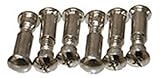 Sanitaire Commercial & Eureka Upright Handle Nut and Bolt 6 Pk Part # 53198a-1