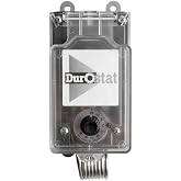 DuroStat NEMA 4 Waterproof Mechanical Thermostat &ndash; 30&deg;F to 110&deg;F | NEMA 4 Waterproof Rating, 30&deg;F to 110&deg;F Range, Heavy-Duty Heating &amp; Cooling, Industrial Climate Control, Greenhouse &amp; Barn