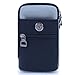 liangdongshop Water Resistant Waist Fanny Pack Cell Phone Pouch with Shoulder Strap(Grey)
