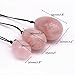 eGlomart 4Pcs Set Yoni Eggs Stick, Drilled Rose Crystal Quartz Jade Egg for Kegel Exercise and 1 pcs Massage Stick