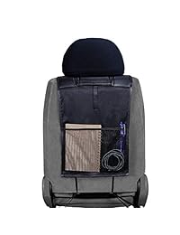 Plasticolor 008664R01   Juego de fundas de asiento para Deadpool con símbolo de Icon, diseño de Marvel, 3 piezas, sin separación, para coche, camión o SUV, con bolsillo de carga