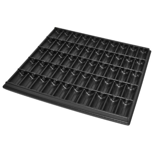 Trademark 1000-Piece Poker Chip Storage Tray (Black)