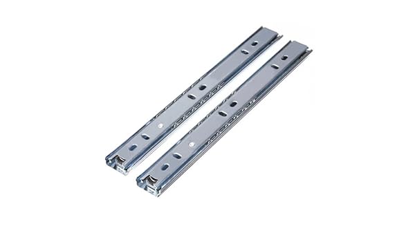 Water Wood 16 Inch Drawer Slides Metal Ball Groove Bearing