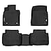 MAXLINER Custom Fit Floor Mats 2 Row Liner Set Black Compatible with 2018-2024 Toyota Camry Standard Models Only (No Hybrid)