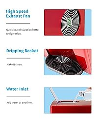 KUPPET 2 in 1 Countertop Ice Maker Water