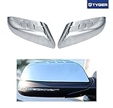 Fit 2012-2014 Ford Edge/Lincoln MKX Chrome ABS Mirror Cover (Top Half Cover)