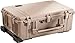 Pelican 1650 Case With Foam and Padded Dividers (Desert Tan)