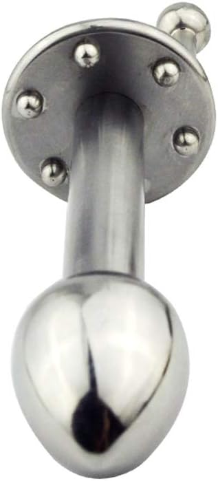 LLFX Stainless Steel an-àl Plug Comfortable Massage Personal Game Toy Bútt Plug Waterproof Jeans,Sunglasses (Size : S)
