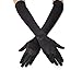 KaKaxi 1920s Accessories Set for Women Feather Headband Earrings Necklace Gloves Cigarette Holder Gatsby Flapper Costume Set (OneSize, Set-H)