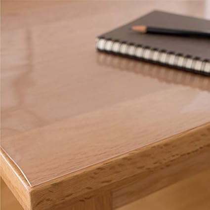 Amazon デスクマット 透明 1cm 奥行60cm 日本製 保護マット おしゃれ クリアマット マット 半 透明マット カット デスク マット 机マット 事務机 学習机 女の子 男の子 水ハネ 汚れ防止 傷防止 厚さ0 8ミリの超薄透明マット オカモト 楽天 A Life デスクマット