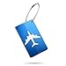 Luggage Tags, Bag Tag Holder Travel Labels For Baggage Suitcases,6 Pack