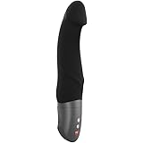 Fun Factory Sex Toys for Women and Men -"Battery Plus" Collection - Vibrator Battery Powered or Rechargeable Vibrator (Mr. Boss - Black)