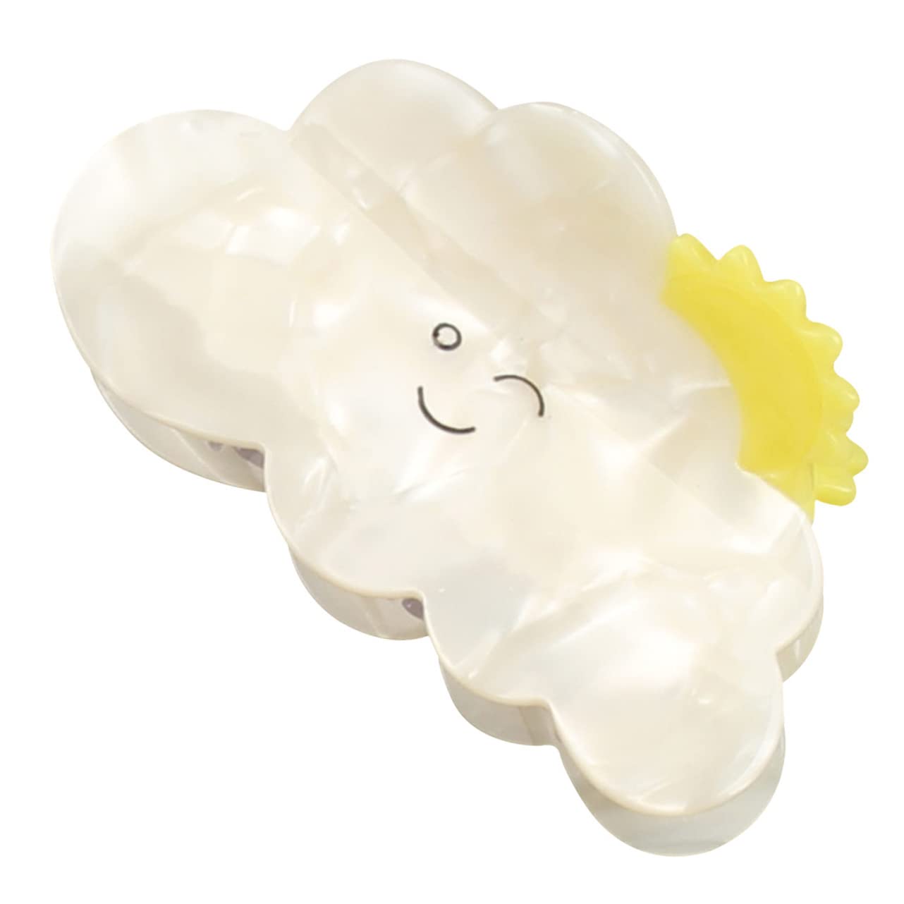 Beavorty Shark Hair Claw Clip 3.15In Decorative Jaw Clip for Women Strong Flexible Hold Hair Accessory for Cooking Working Shower