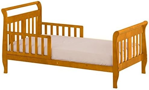 oak sleigh cot bed