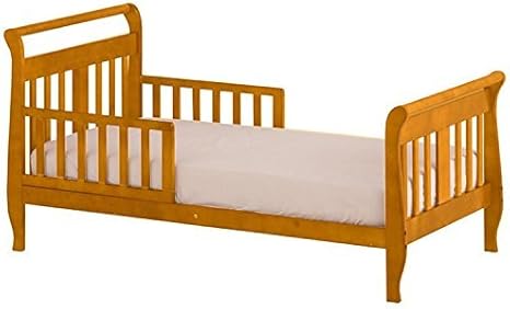 oak sleigh cot bed