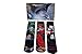 Mens DC Comics Joker, Harley Quinn Crew Socks Cool, Over the Calf Novelty Socks, 3 PAIRS Gift Box