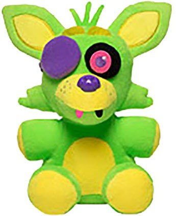 Funko Five Nights At Freddy's-Foxy Neon Plush Collectible