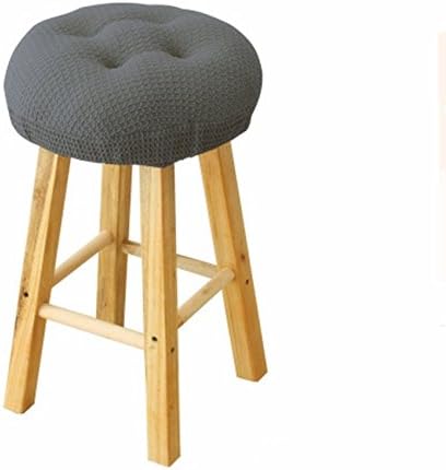 Olywell 12" Round Thick Bar Stool Cushion, Make Your Stool Chairs Comfortable,with Ties to Stay On