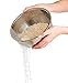Helen's Asian Kitchen Professional Rice Washing Bowl – Stainless Steel Rice Rinser Strainer with Side Drainer, 3-Quart Capacity. Ideal for Quinoa, Rice, Grains, Legumes, Vegetables. Kitchen Essential