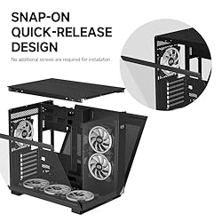 PCCOOLER C3T500 ARGB PC Case Mid Tower Desktop