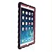 Apple iPad Air 2 Drop Tech Gumdrop Cases Silicone Rugged Shock Absorbing Protective Dual Layer Cover Case, Black/Red