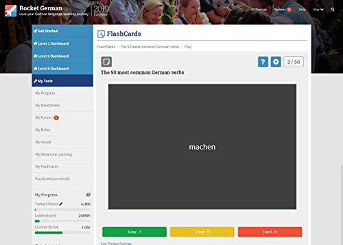 image for Learn German - Rocket German Level 1, 2 & 3 Bundle. The best value Ger