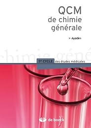 QCM de chimie générale