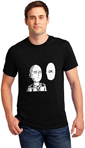 Fashion N Life Men's Cotton One Punch Man Gaming Half Sleeve T-Shirt