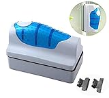 Amicc Magnetic Brush Glass Algae Scraper Cleaner Aquarium Fish Tank Floating Curve (S)
