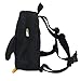 EPLAZA Toddler Walking Safety Penguin Belt Backpack with Leash Child Kid Harness Strap Bag (Black Penguin)
