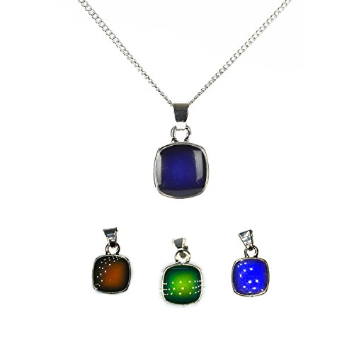 Melime mermaid necklace color changed mood necklace for…